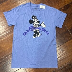 Walt Disney World T-shirt, periwinkle, size XS